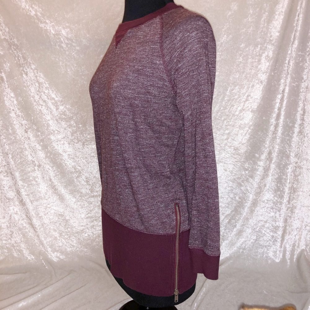 GAP side-zip sweatshirt